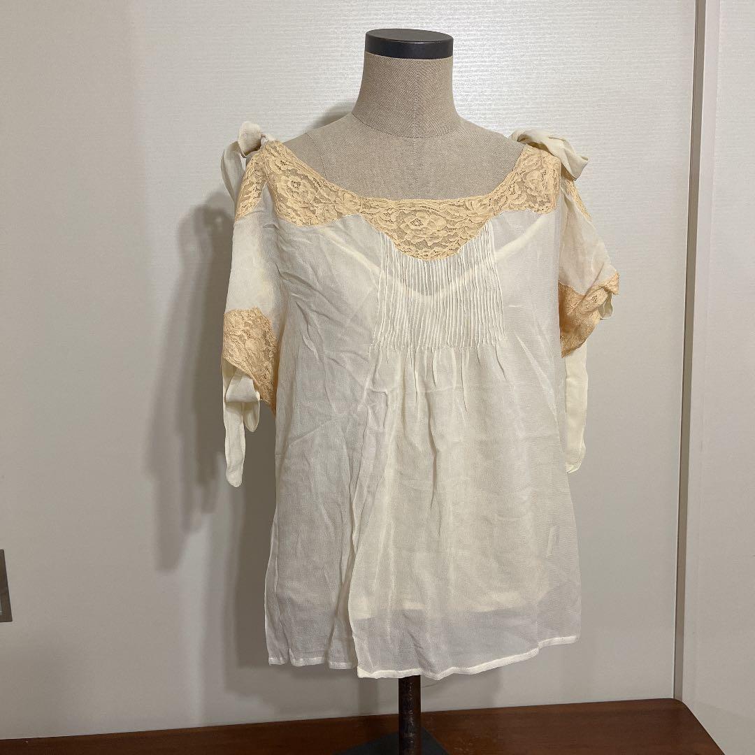 【journal standard】28900円 レースブラウス luxe 古着