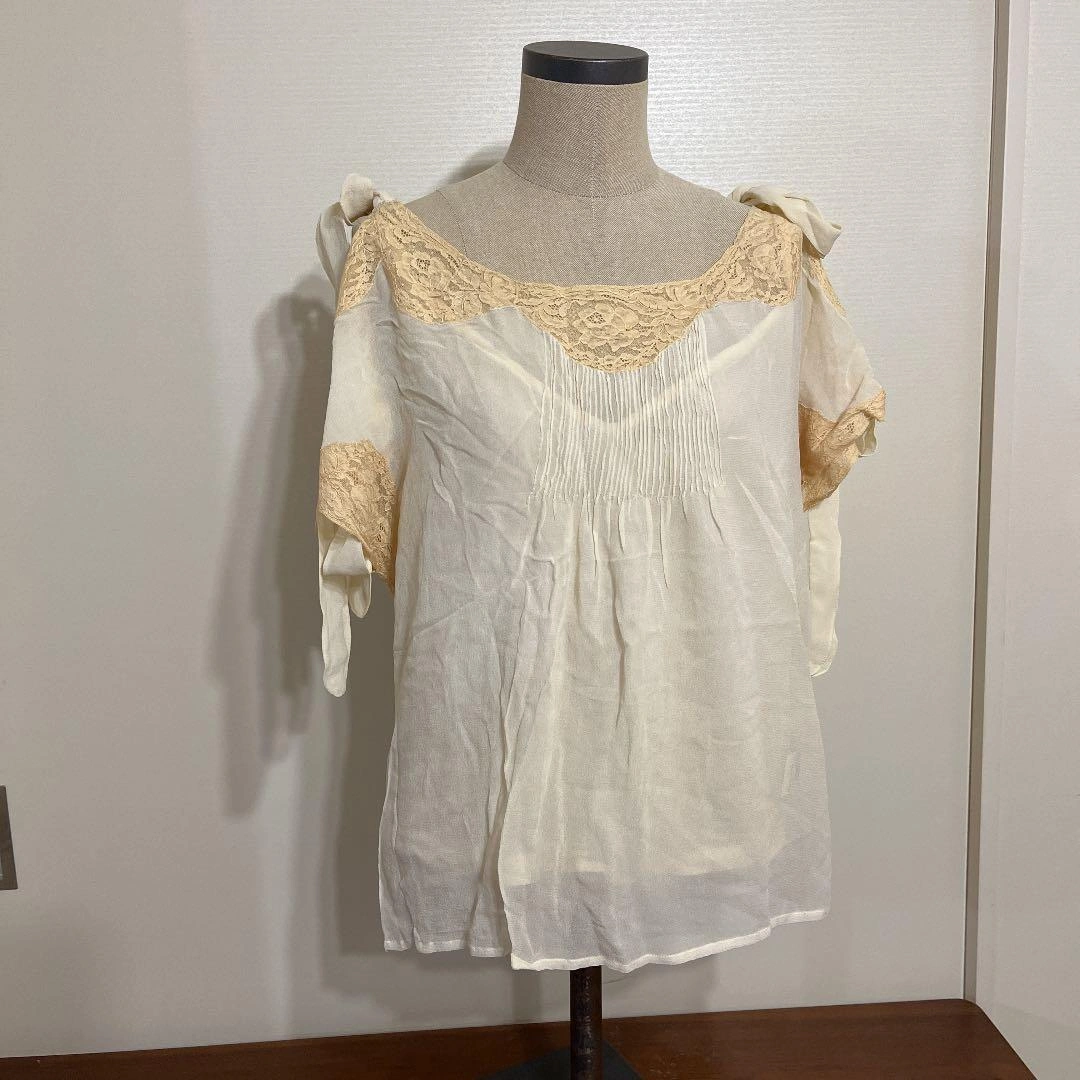 【journal standard】28900円 レースブラウス luxe 古着