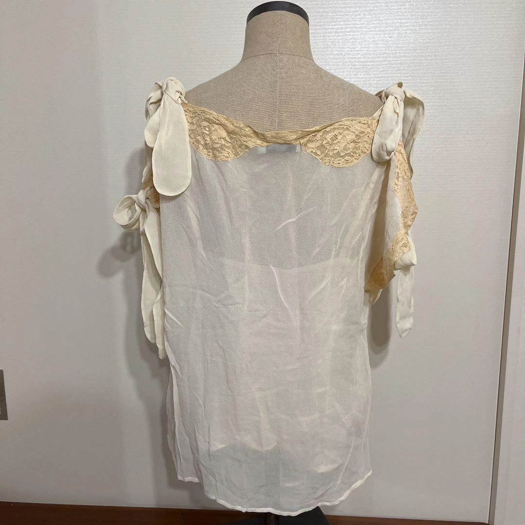 【journal standard】28900円 レースブラウス luxe 古着の写真5枚目