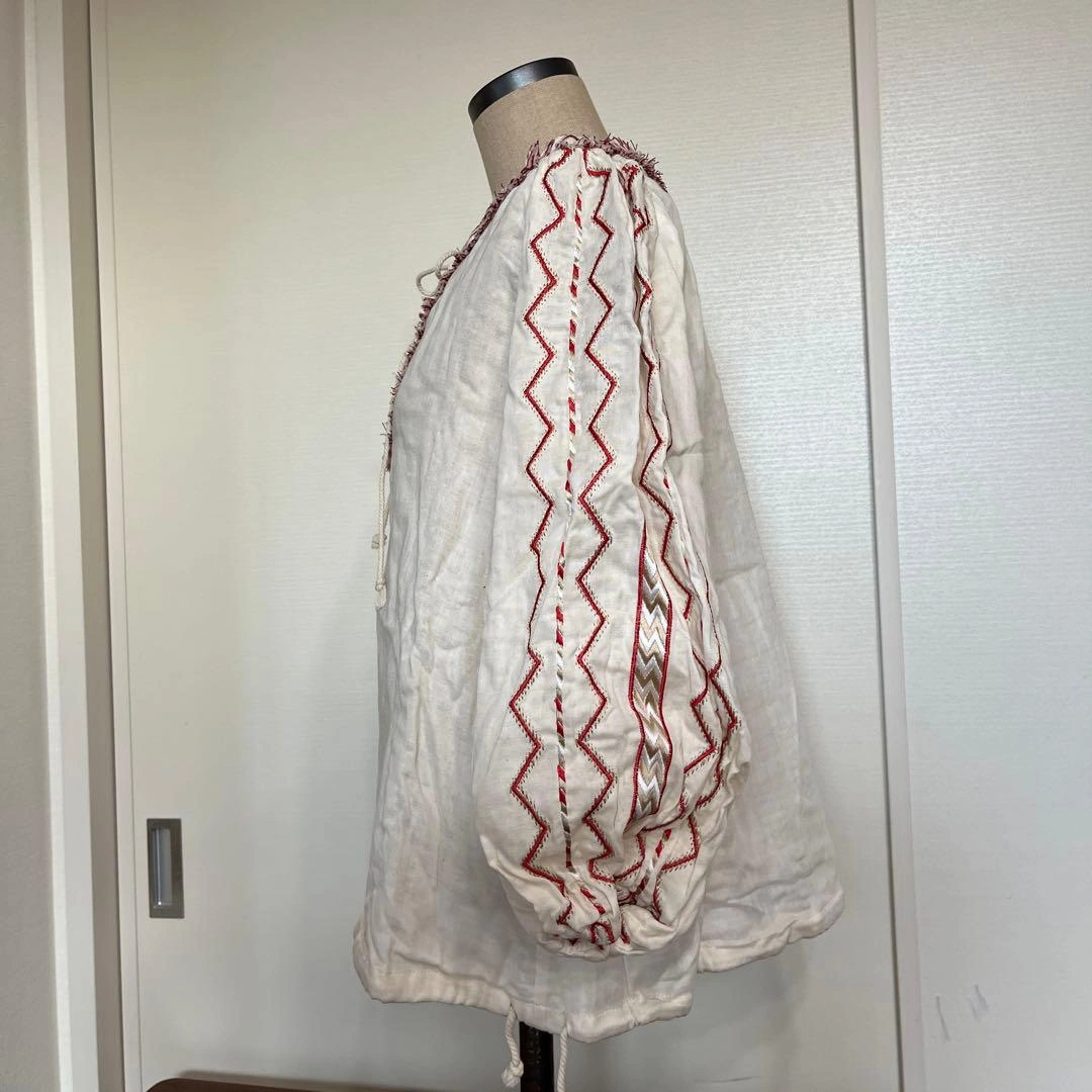 【KIIRAキーラ】定価19800円 フリンジ刺繍ブラウス RCW トゥデイフルの写真3枚目