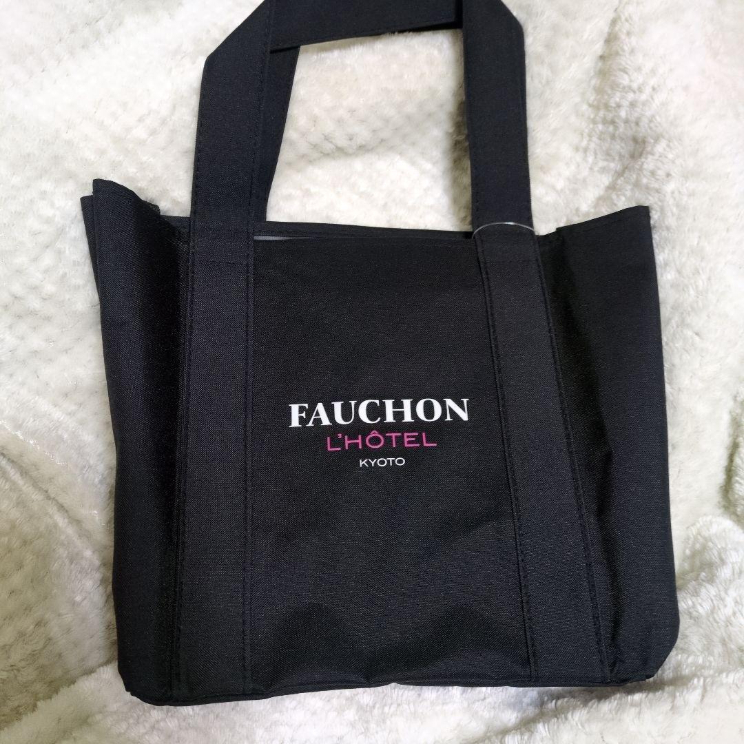 新品未使用✨FAUCHON エコバッグ 黒の写真2枚目