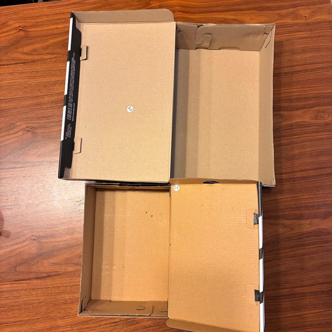 アディダス　箱　大小2個セット　【箱のみ】