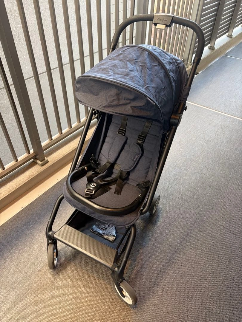 【4点セット】Cybex サイベックス イージーS ネイビー B型ベビーカー