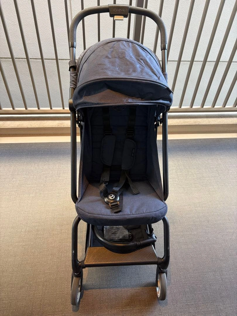 【4点セット】Cybex サイベックス イージーS ネイビー B型ベビーカーの写真2枚目