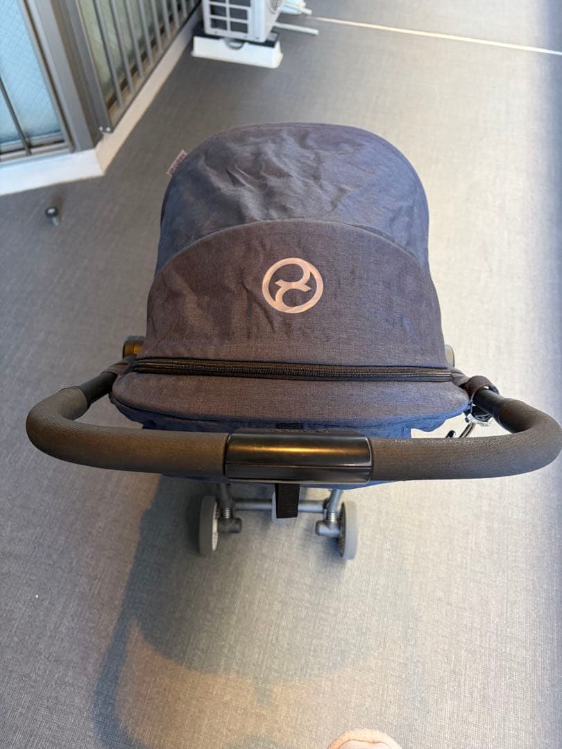 【4点セット】Cybex サイベックス イージーS ネイビー B型ベビーカーの写真4枚目