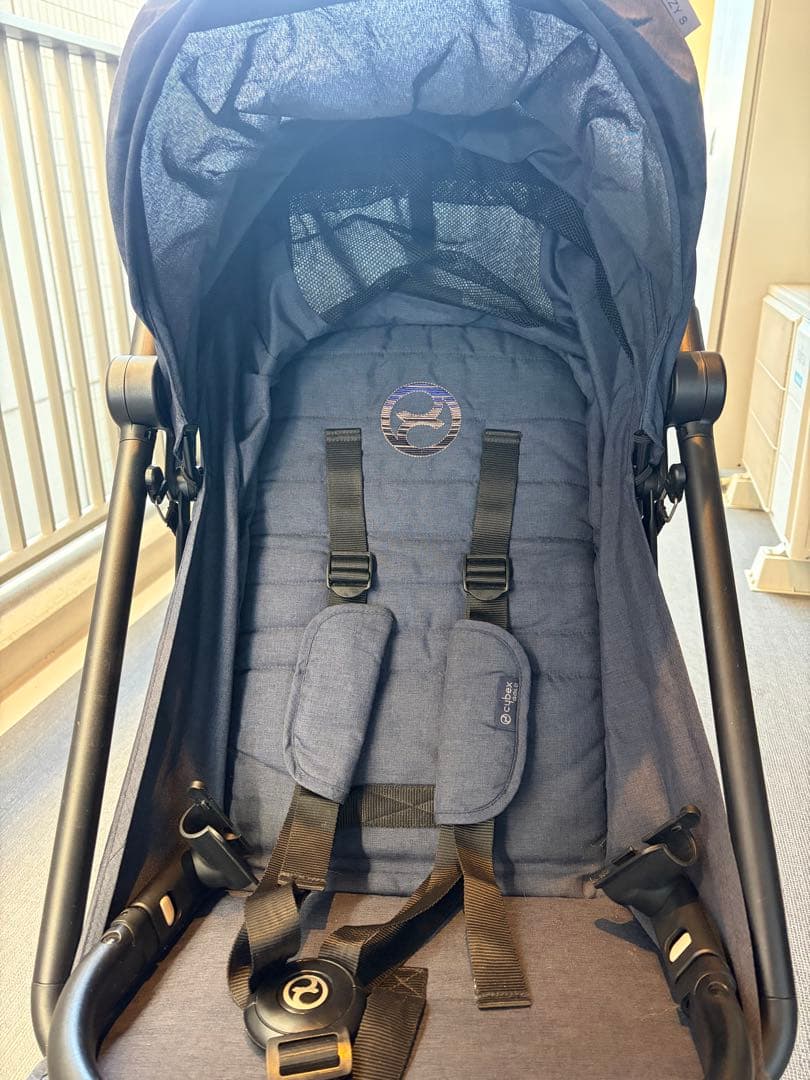 【4点セット】Cybex サイベックス イージーS ネイビー B型ベビーカーの写真8枚目