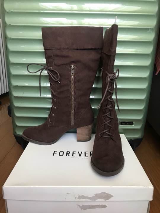 スウェードブーツ（Forever 21）の写真2枚目