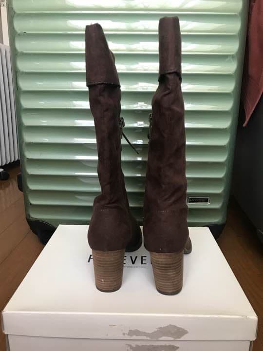 スウェードブーツ（Forever 21）の写真3枚目