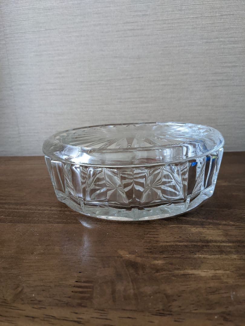 ガラス製品 佐々木硝子 蓋物 ブライテイ 新品