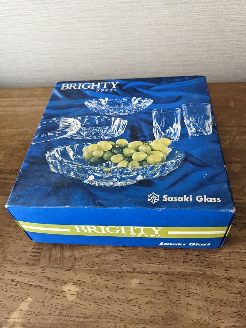 ガラス製品 佐々木硝子 蓋物 ブライテイ 新品の写真3枚目