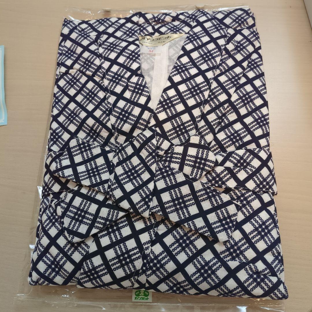 綿100% チェック柄 ルームウェア Mサイズ 日本製の写真3枚目