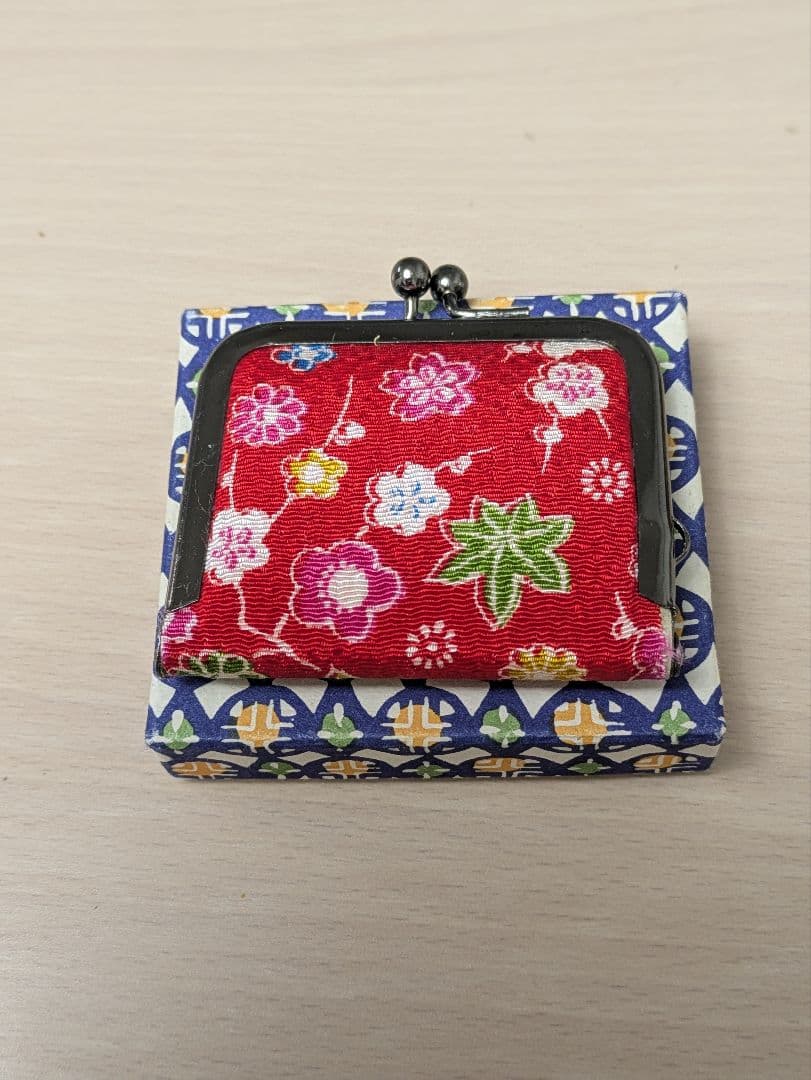 和装☆花柄赤鏡と櫛セット