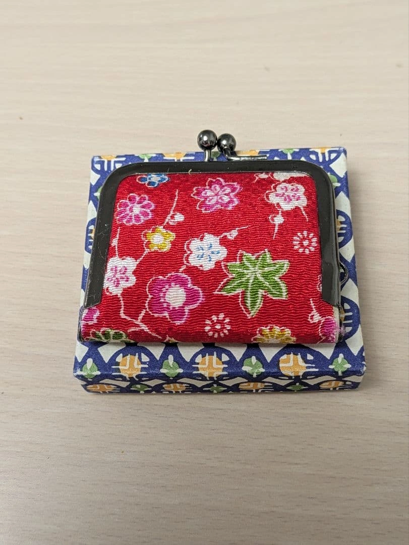 和装☆花柄赤鏡と櫛セット