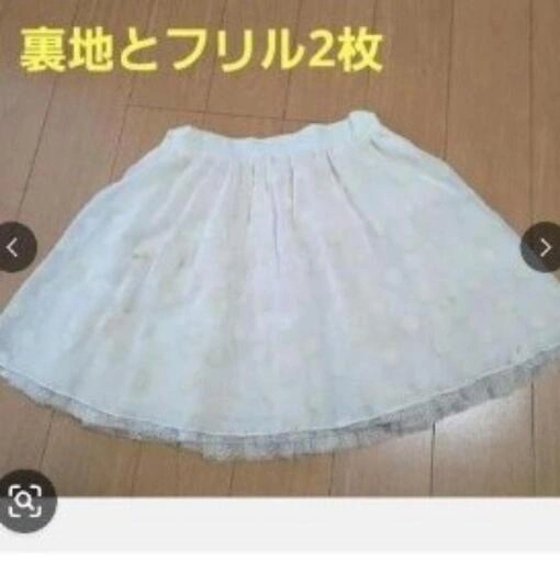【ニットプランナー】KP 120cm フォーマルフリル付きワンピース3点セットの写真5枚目