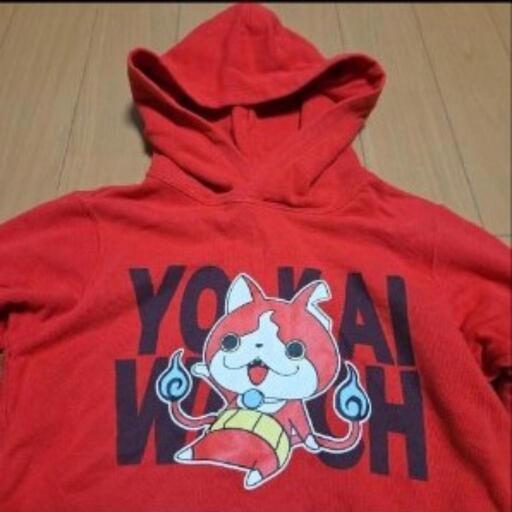 美品【UNIQLO】140cm 妖怪ウォッチ YOKAI WATCH パーカー