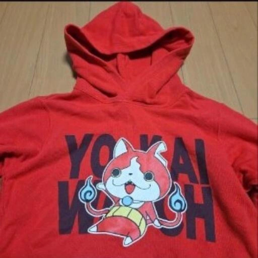 美品【UNIQLO】140cm 妖怪ウォッチ YOKAI WATCH パーカー
