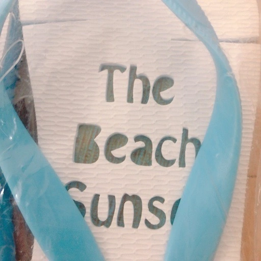 The Beach Sunset ビーチサンダル Lサイズの写真4枚目