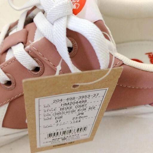 hummel ピンク スニーカー 23.0 新品の写真3枚目