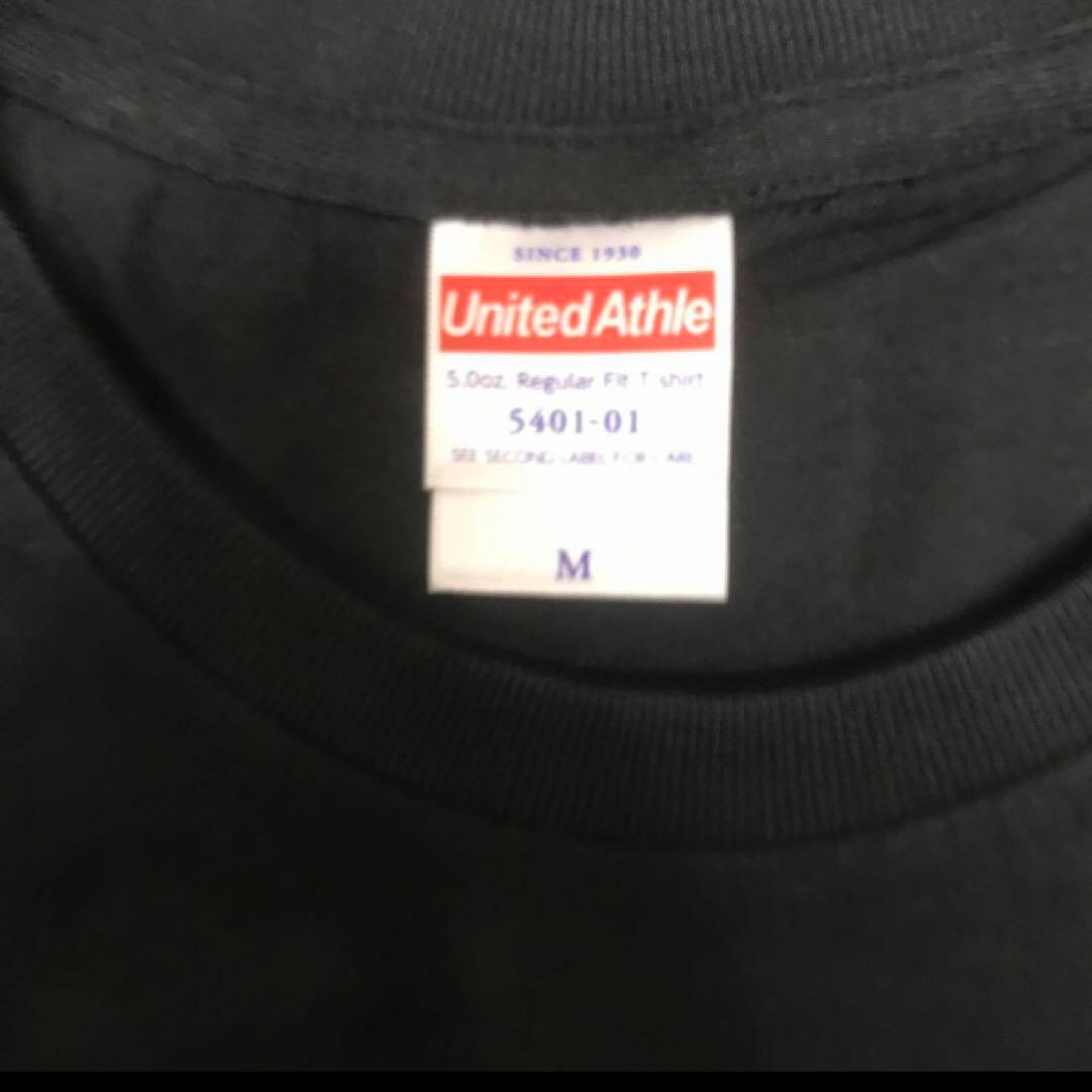United Athle Tシャツ M ブラック SPODOLL学校の写真3枚目