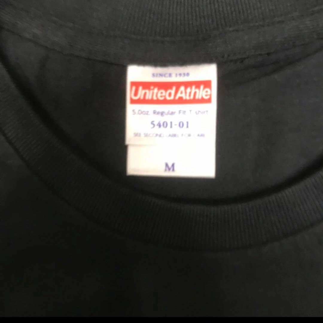 United Athle Tシャツ M ブラック SPODOLL学校の写真3枚目