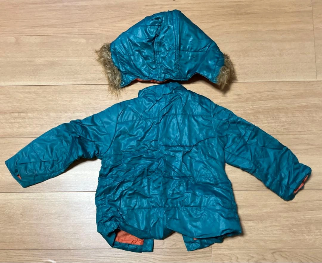 子供用ジャンパー 取外可フード付 80cm ジャケット パーカー まとめ買い可能の写真3枚目