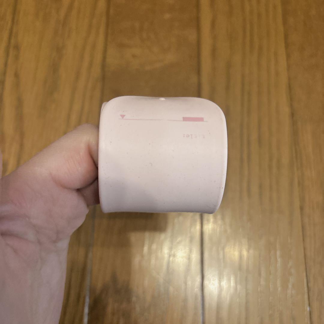 wemo ウェアラブルメモ ピンク 使用感あり シリコンバンドタイプの写真2枚目