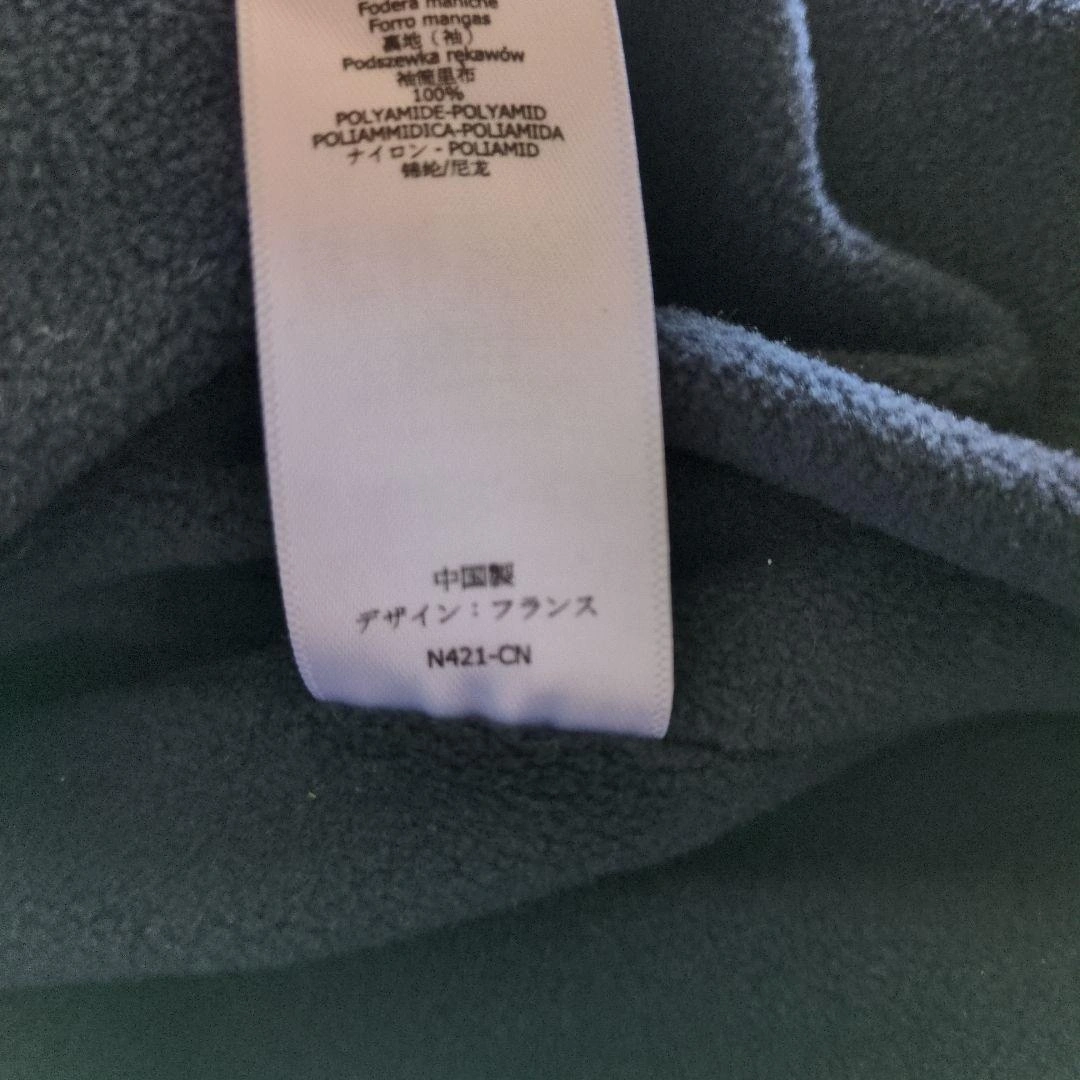 PETIT BATEAU フード付きジャンプスーツ 12M 2枚セットの写真4枚目