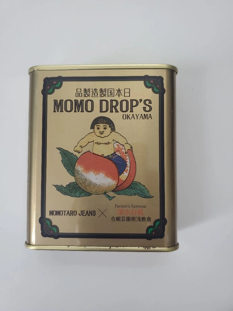 MOMO DROP'S 岡山産 清水白桃 缶