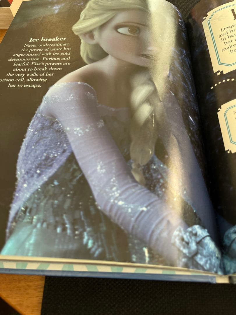 アナ雪 英語絵本 ファンブック ハードカバーの写真8枚目