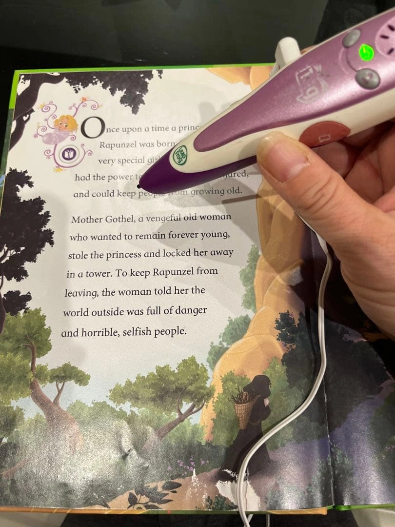 Leap Frog Tag 9冊 英語を読み上げてくれるリーダーペン付きの写真4枚目
