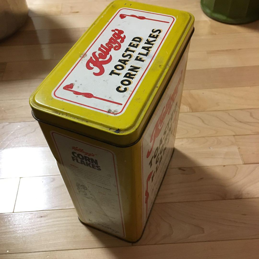 コーンフレーク缶 アンティーク レトロの写真3枚目
