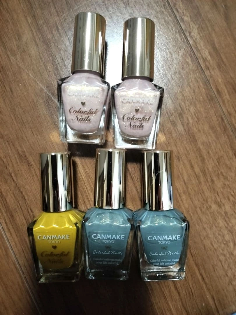 限定カラー CANMAKE カラフルネイルズ 5個セット キャンメイク