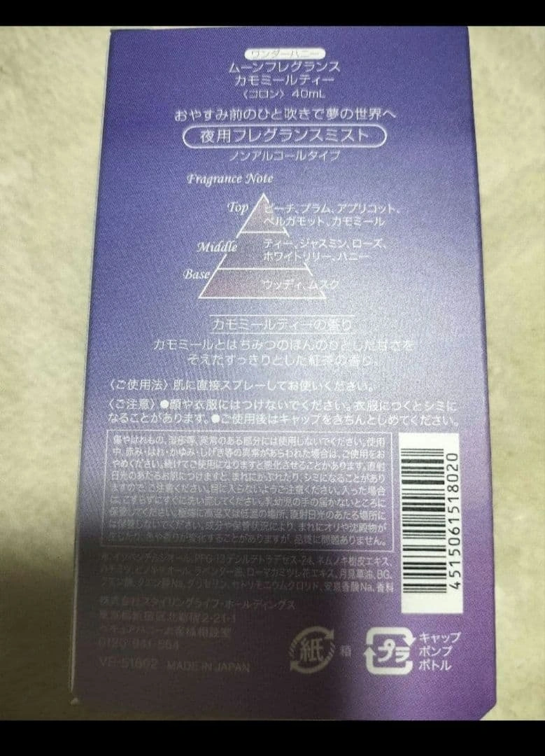 ベキュアハニー ワンダーハニー ムーンバーム ムーンフレグランス 2個セットの写真4枚目