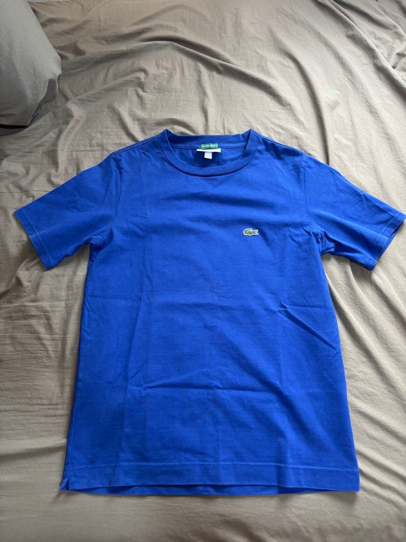 LACOSTE x beamsブルー Tシャツ m