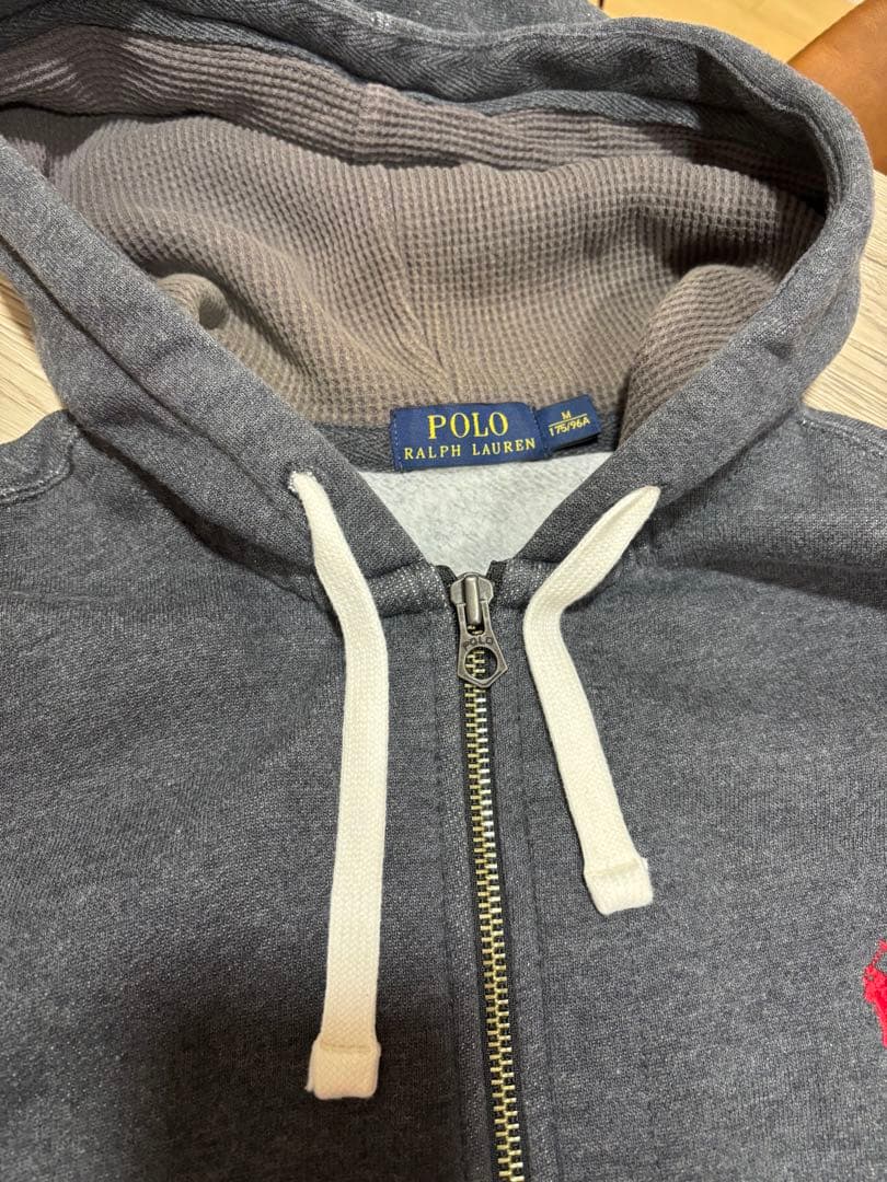 Polo Ralph Lauren グレー パーカーの写真3枚目