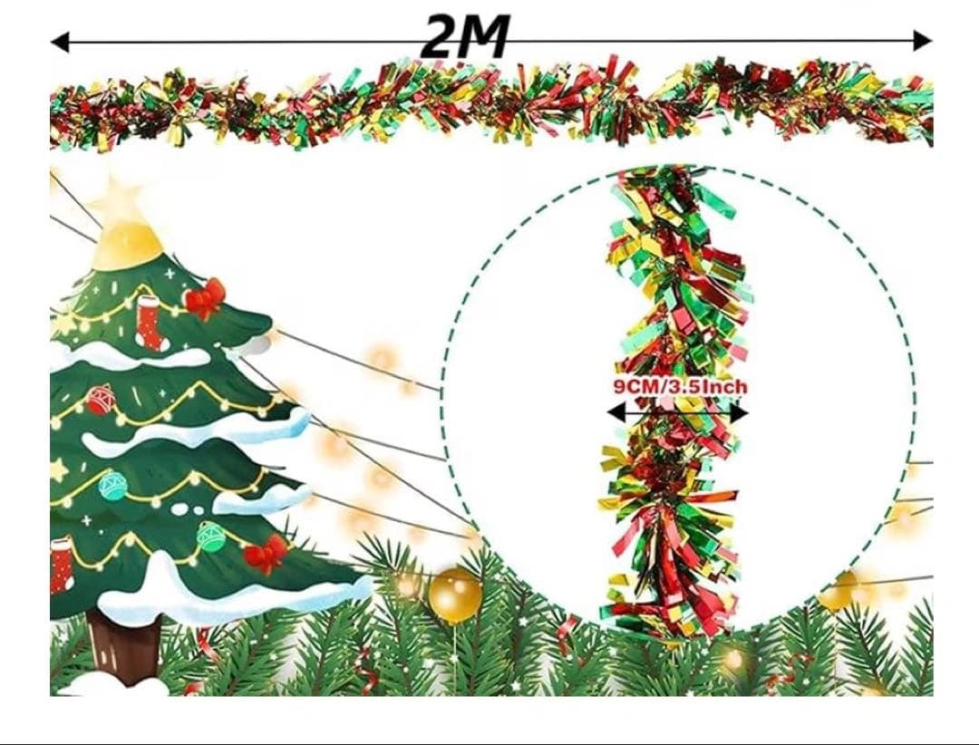 クリスマスツリー 90cm ガーランド付きの写真4枚目
