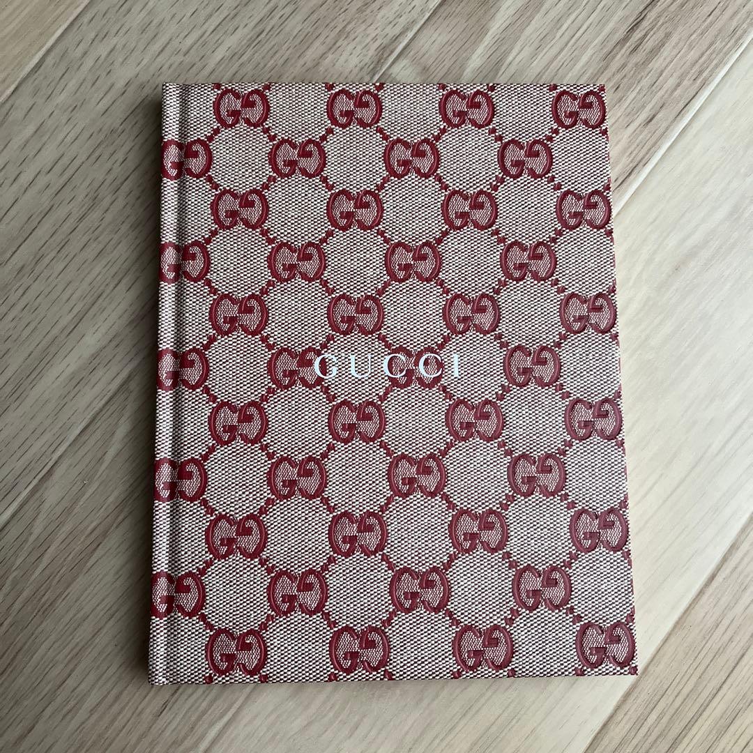 GUCCI GGパターン ノート マイスクラップブック