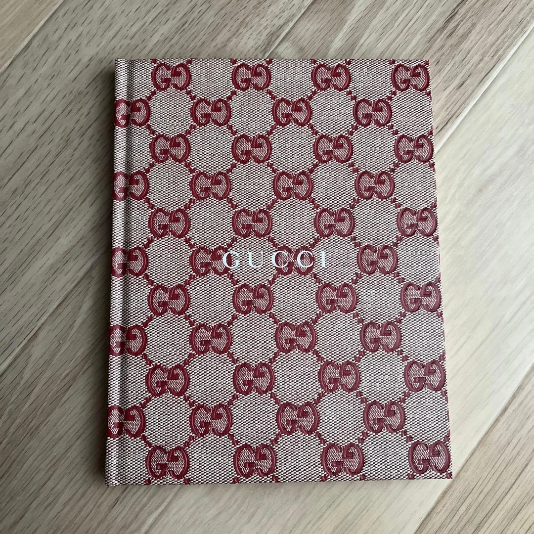 GUCCI GGパターン ノート マイスクラップブック
