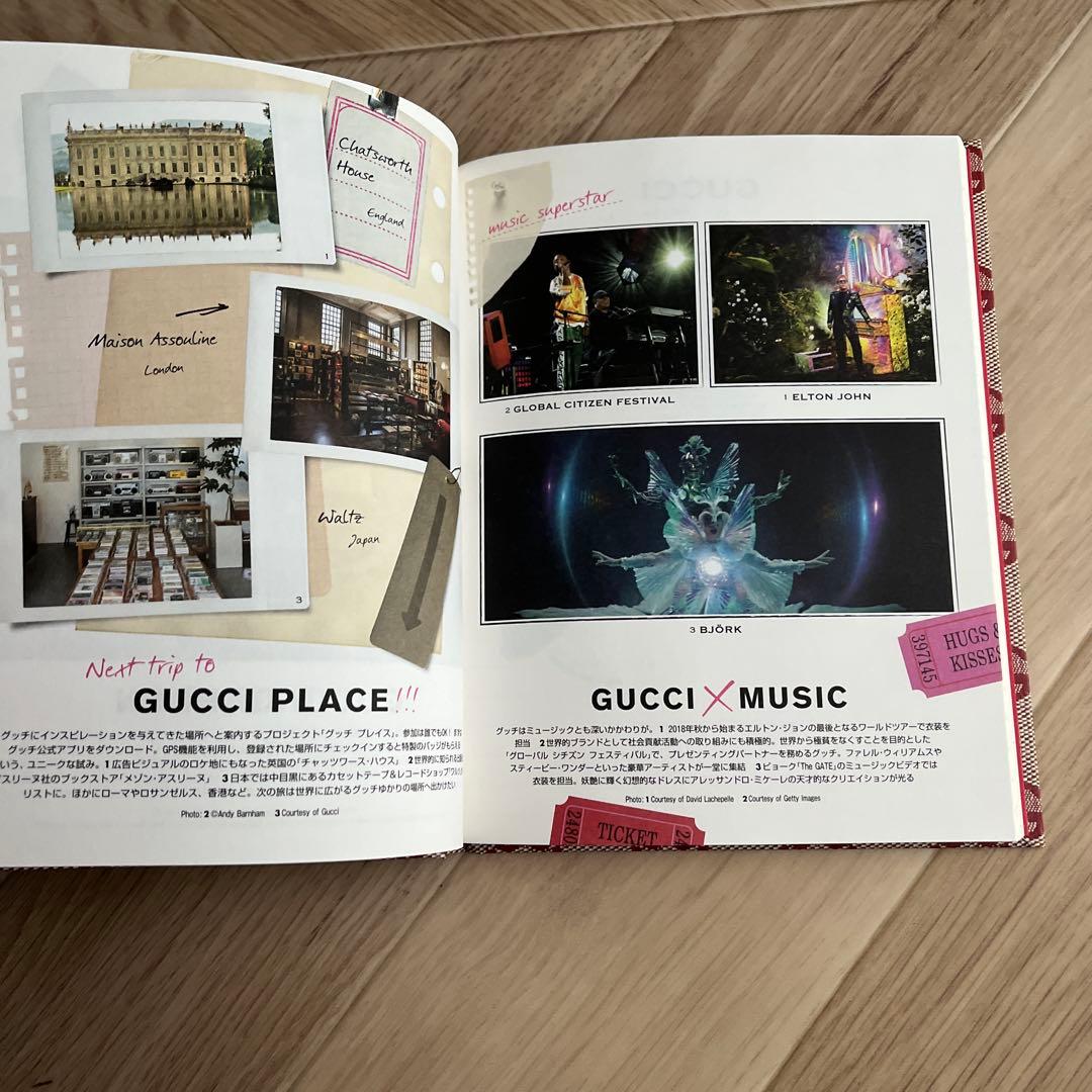 GUCCI GGパターン ノート マイスクラップブックの写真5枚目