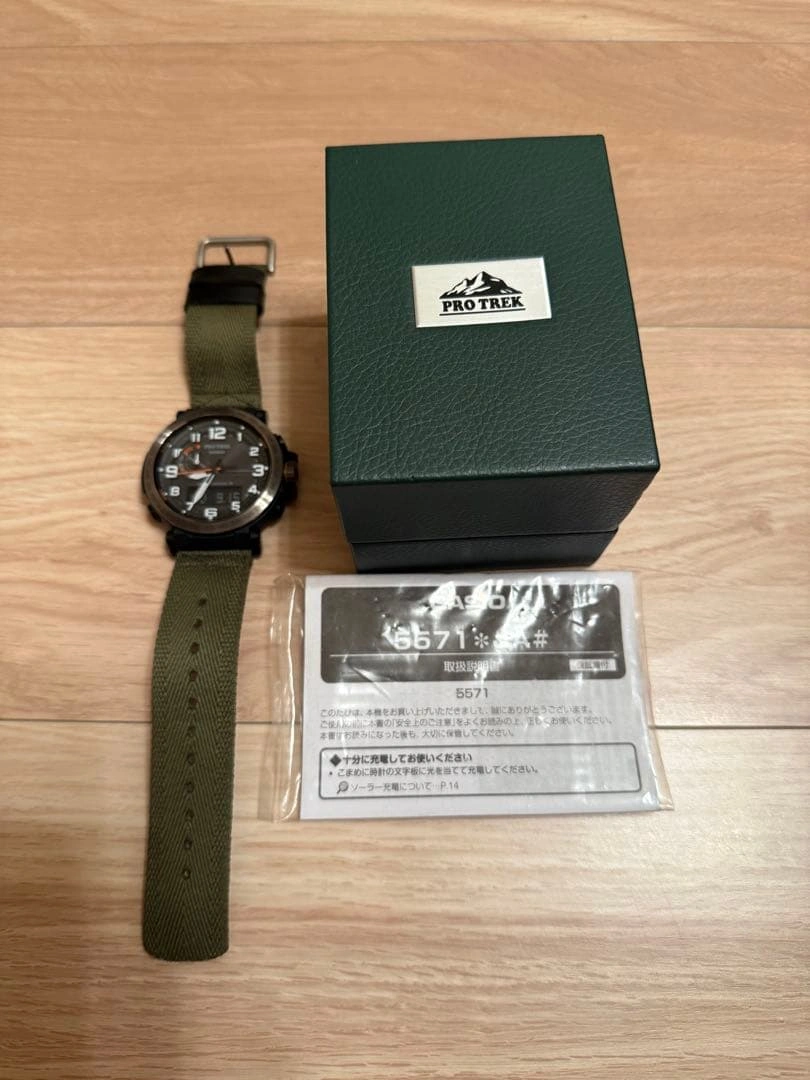 貴重CASIO プロトレック5571 JA Protrek PRW-6600YBの写真2枚目