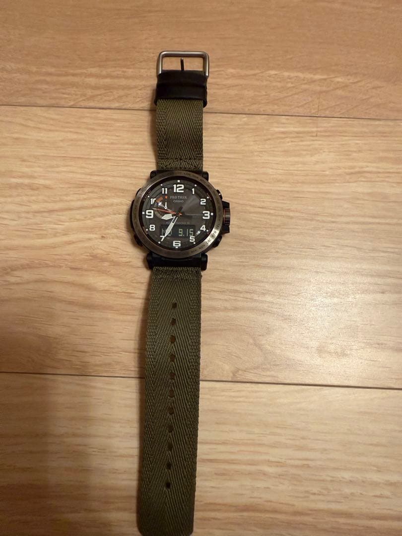 貴重CASIO プロトレック5571 JA Protrek PRW-6600YBの写真3枚目