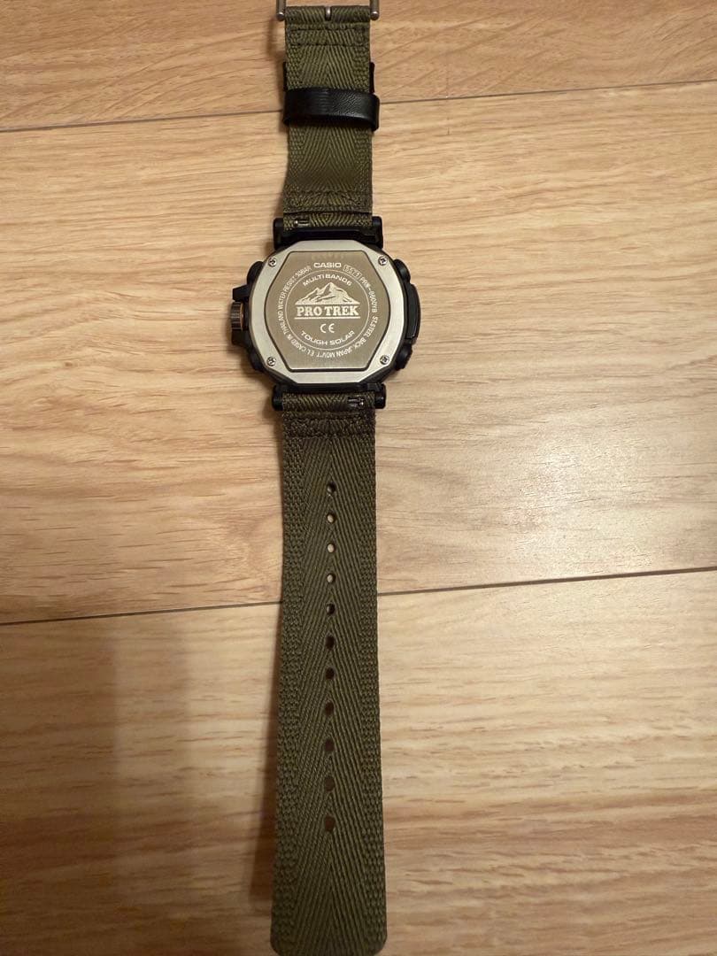 貴重CASIO プロトレック5571 JA Protrek PRW-6600YBの写真7枚目