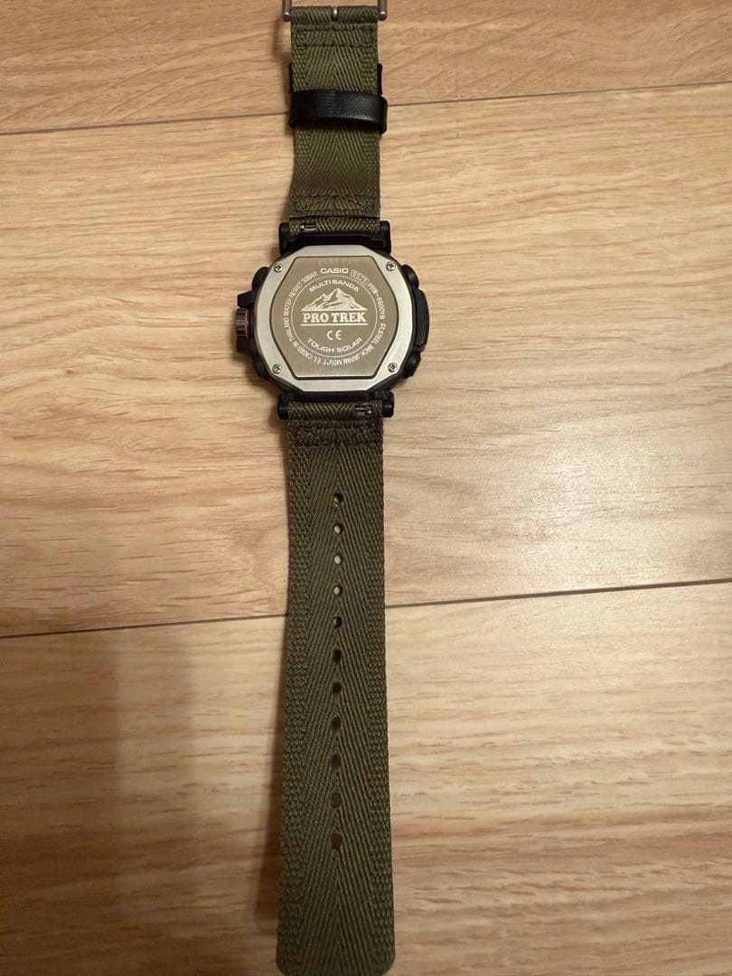 貴重CASIO プロトレック5571 JA Protrek PRW-6600YBの写真7枚目