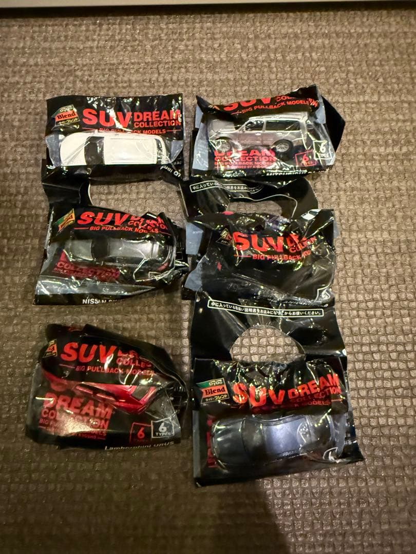 未開封 DyDoブレンド SUV DREAM COLLECTION 6台セット