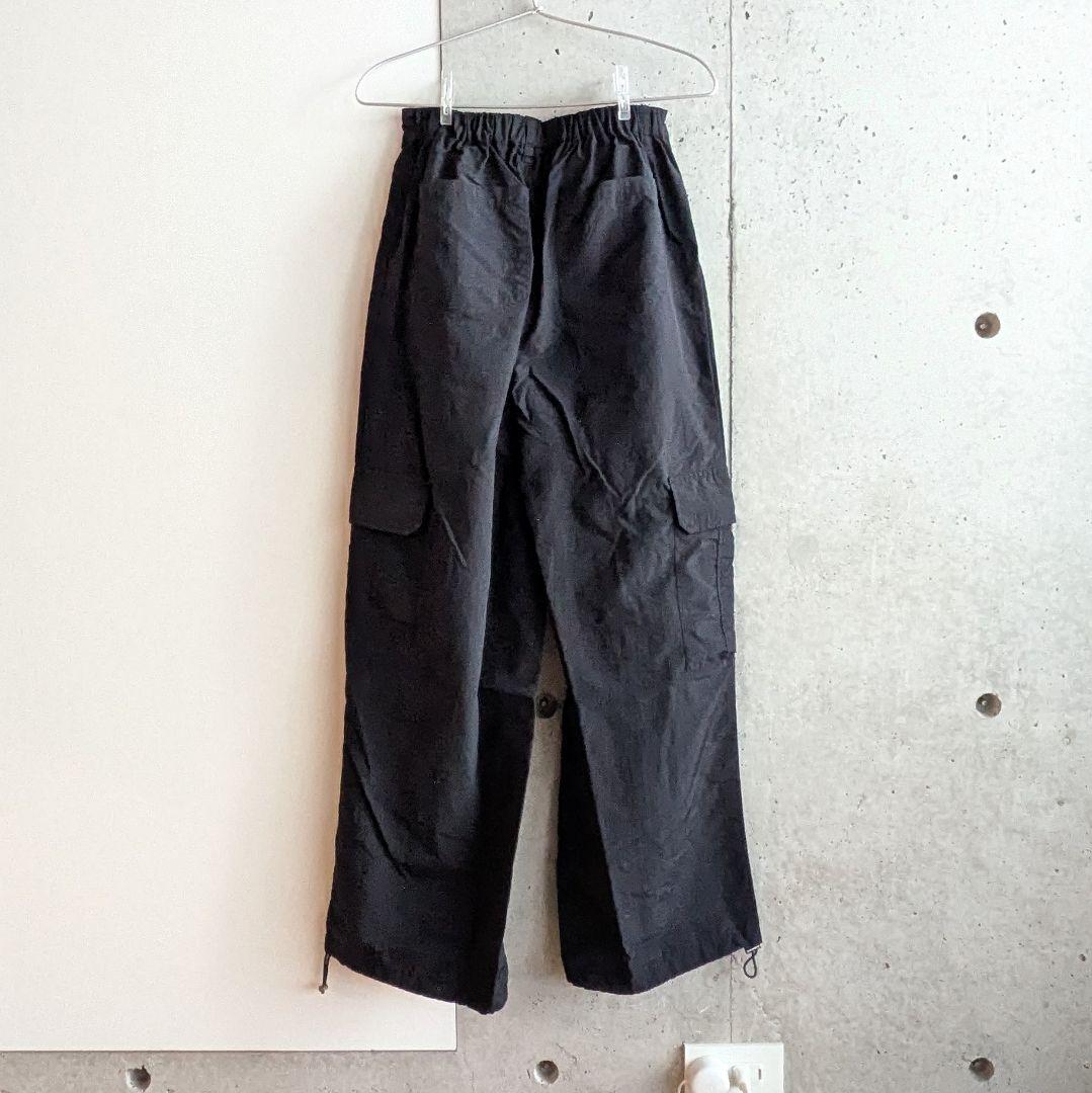 apres jour mignon シャカカーゴパンツ ブラックの写真3枚目