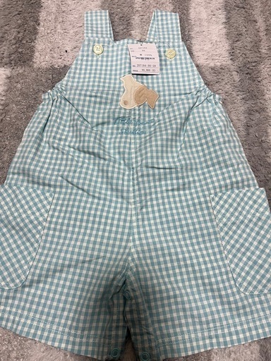 新品タグ付きサロペット90
