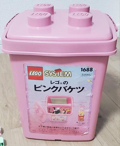 【レゴ②】レゴSYSTEM ピンクバケツの写真2枚目