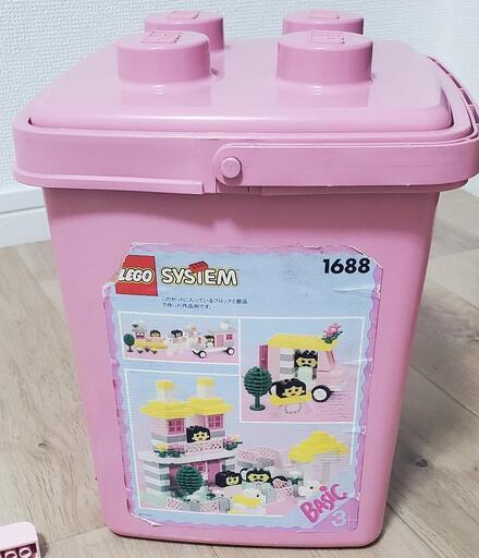 【レゴ②】レゴSYSTEM ピンクバケツの写真3枚目