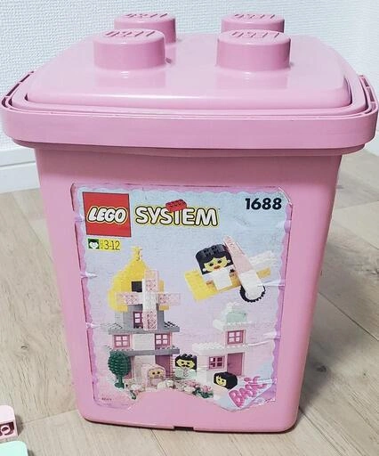 【レゴ②】レゴSYSTEM ピンクバケツの写真4枚目