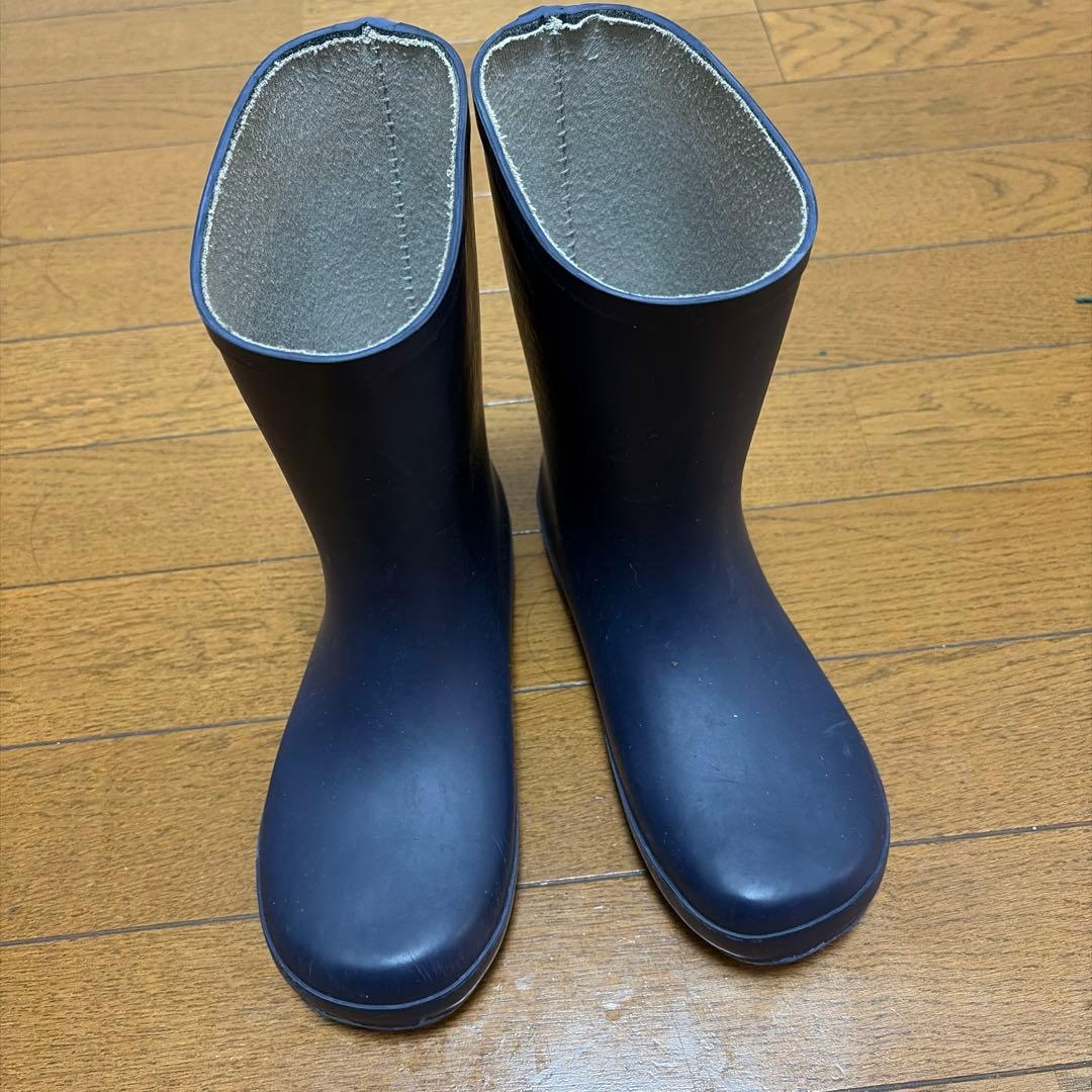 【中古品】　長靴　21cm 濃紺 KIDS